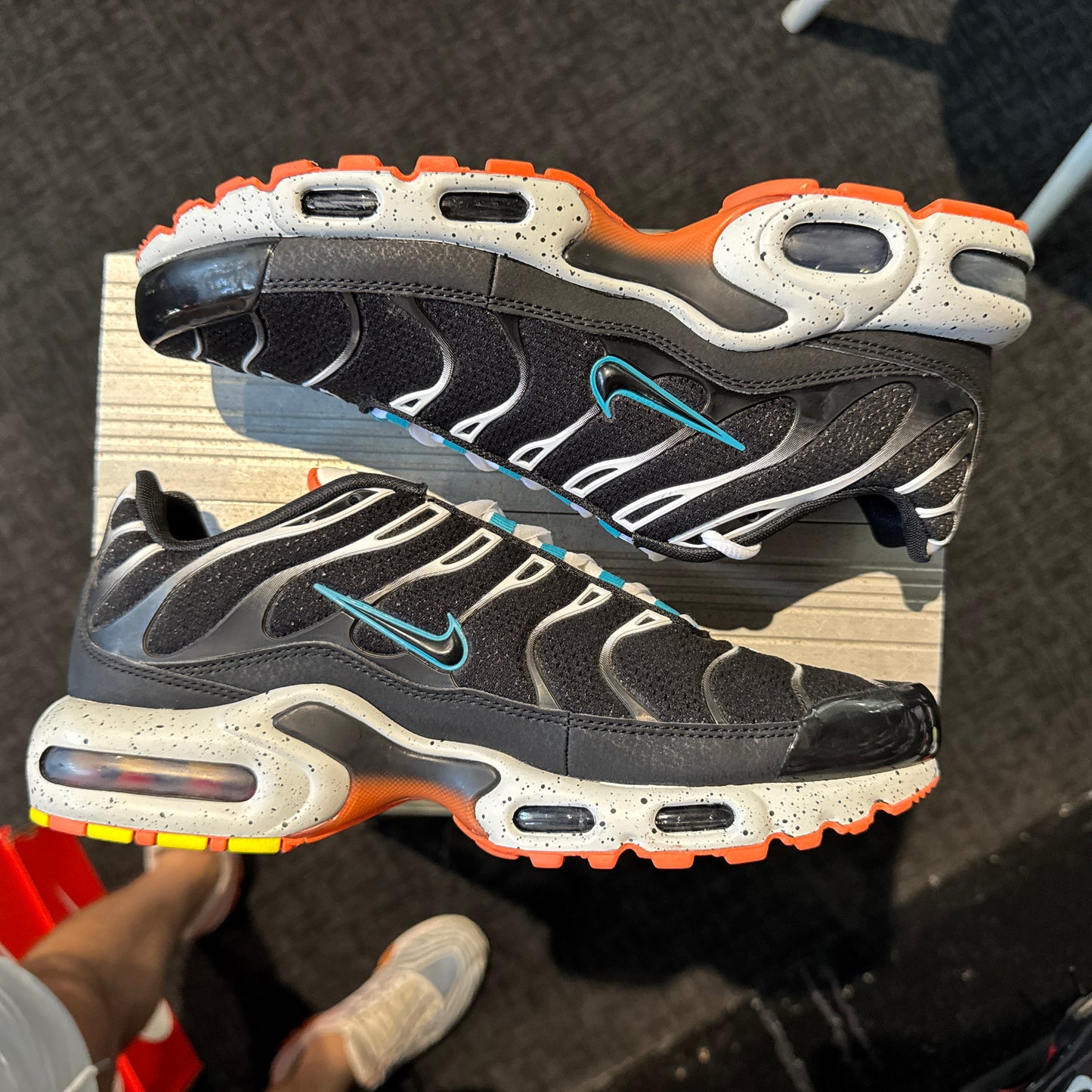 Nike Air Max Plus TN 'Black Teal Coral' (Brand New)