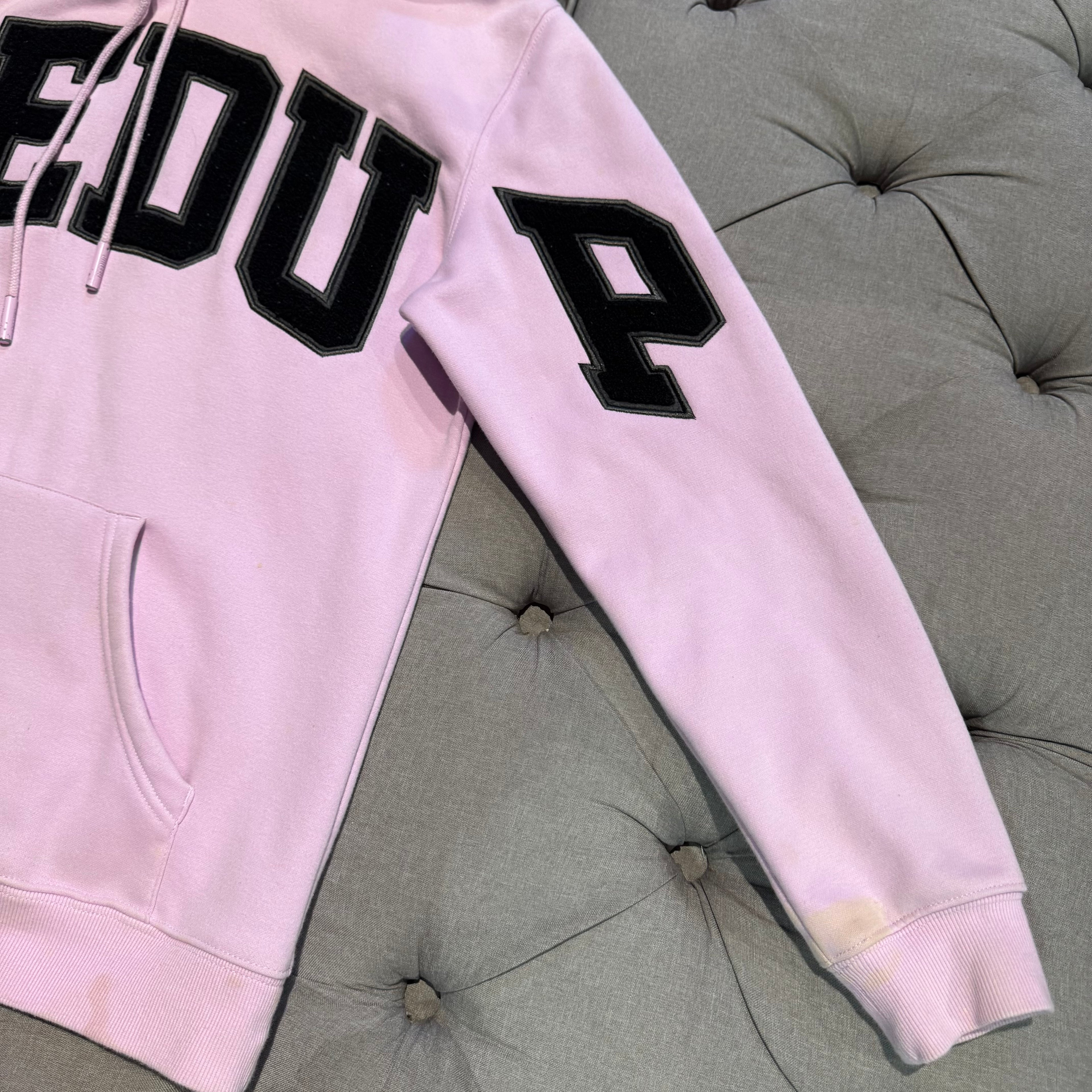 Geedup Team Logo Hoodie 'Black Lavender' (Second hand)