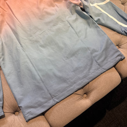 Geedup X ArrDee Sublimated Zipup Jacket 'Baby Blue Peach' (Brand New)