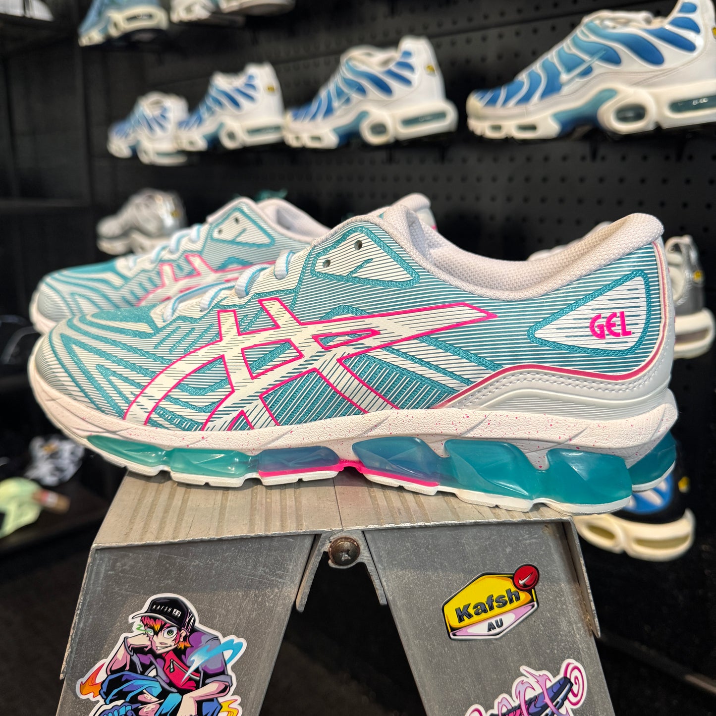 Asics Gel-Quantum 360 7 'White Aquarium Blue Pink' (Second hand)