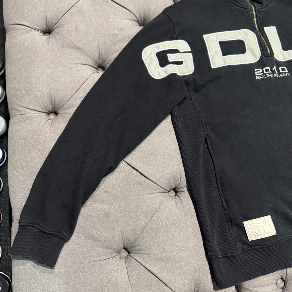 Geedup GDUP Sportsman Quarterzip 'Black White' (Second hand)
