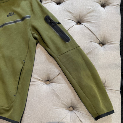 Nike Tech Fleece Jacket 'Olive Green' (Second hand)