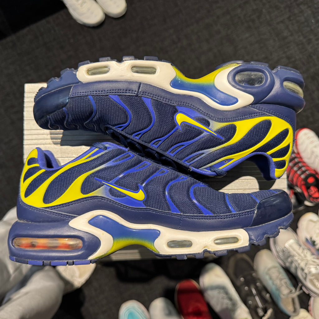 Nike Air Max Plus TN 'Binary Blue Electric Lime' (2016) (Second hand)