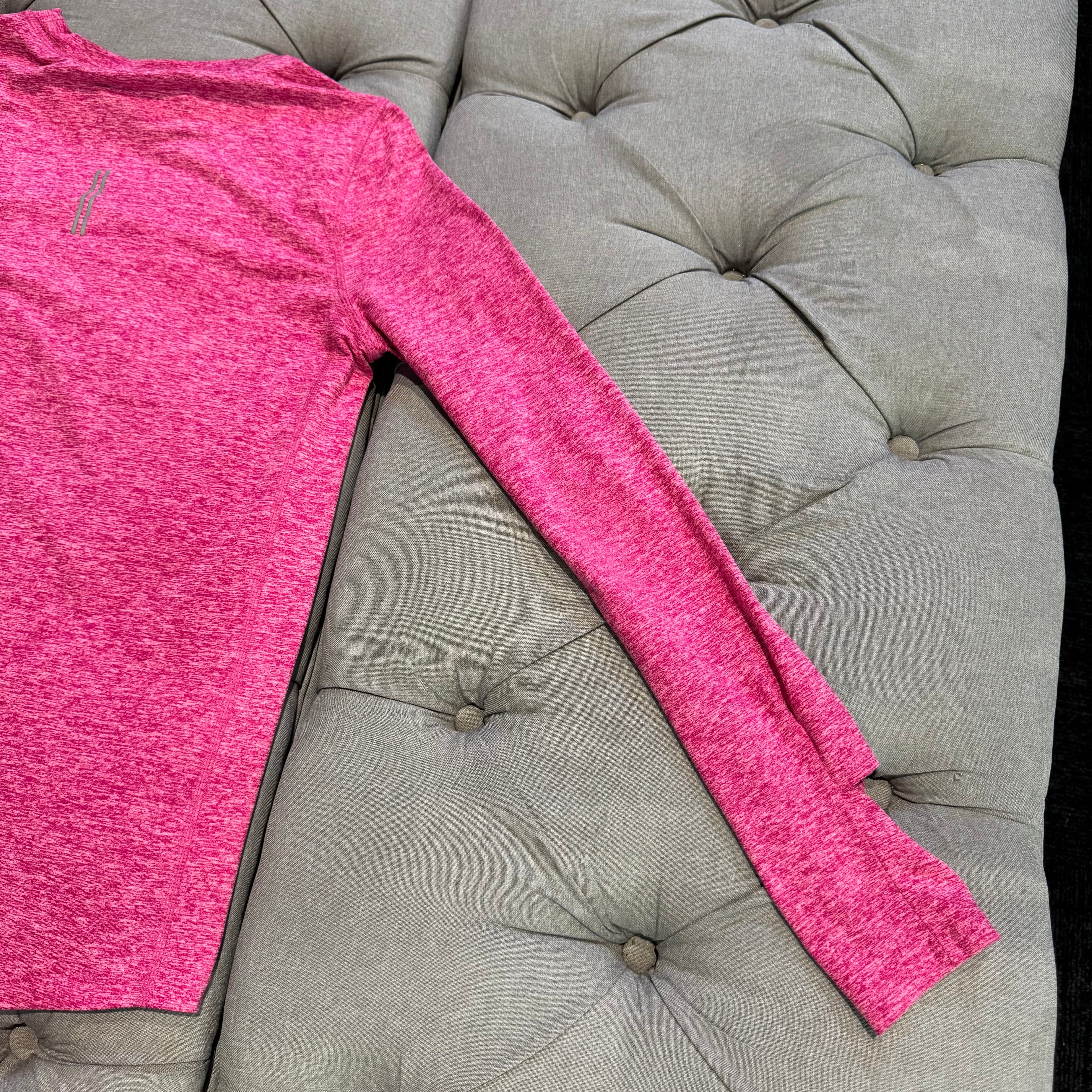 Nike Running Dri-Fit Long Sleeve 'Hot Pink' (Second hand)