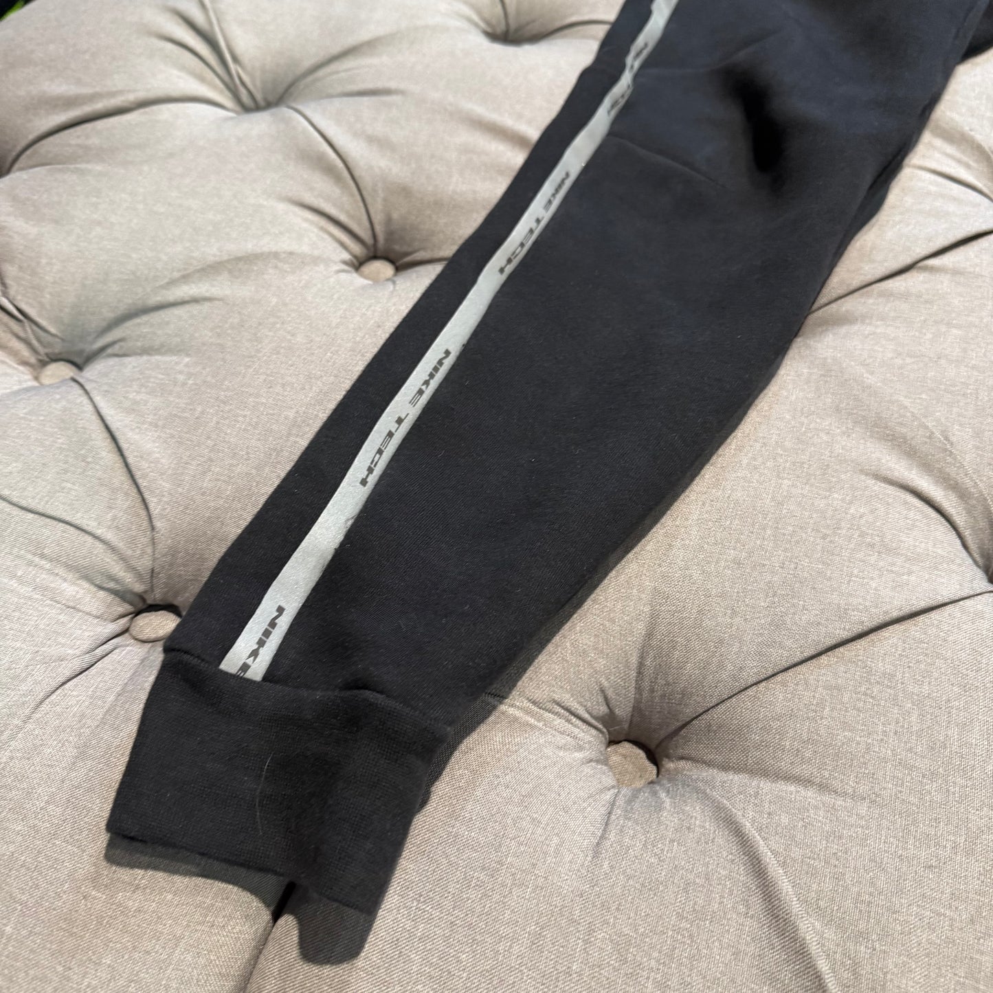 Nike Tech Fleece Pants Reflective Set 'Black Grey' (Second hand)