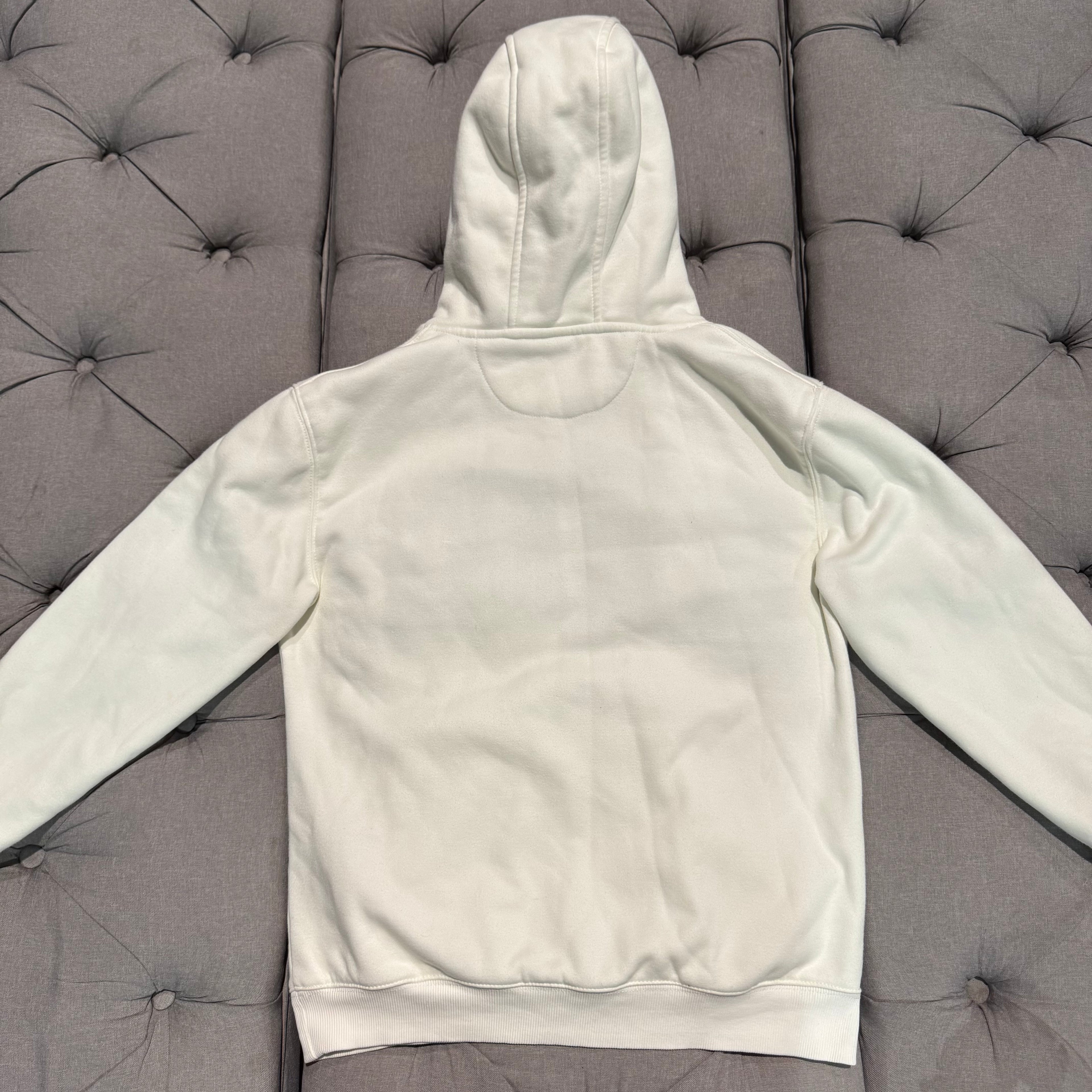 Geedup Team Logo Hoodie 'White Green' (Second hand)