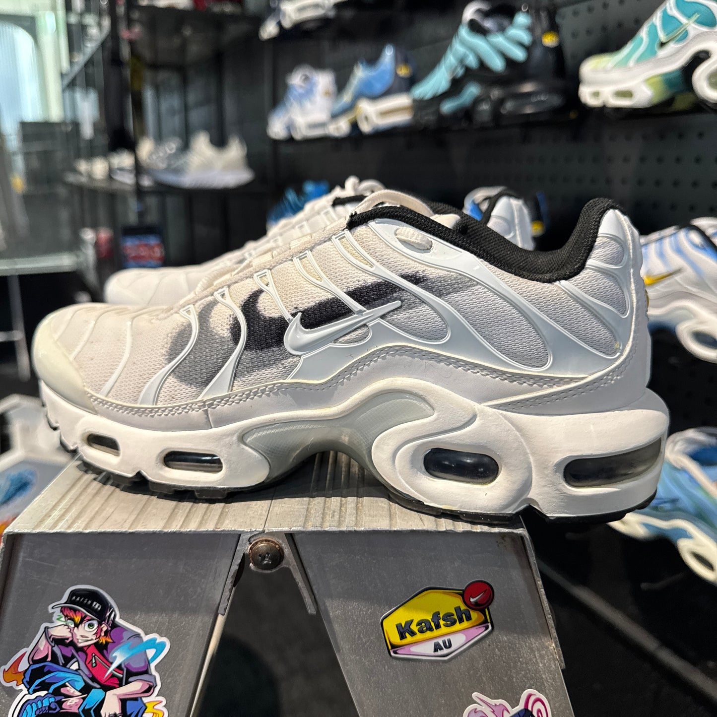Nike Air Max Plus TN 'Multi Swoosh White Black' (Second hand)