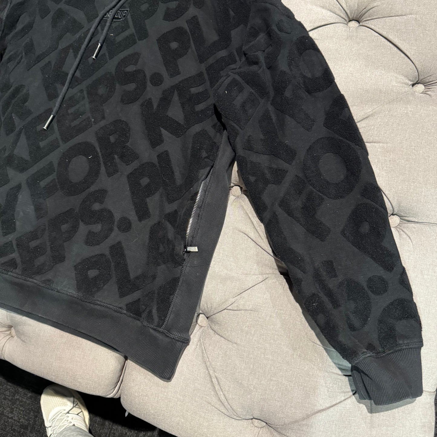 Geedup PFK Monogram Hoodie 'Charcoal Grey' (Second hand)