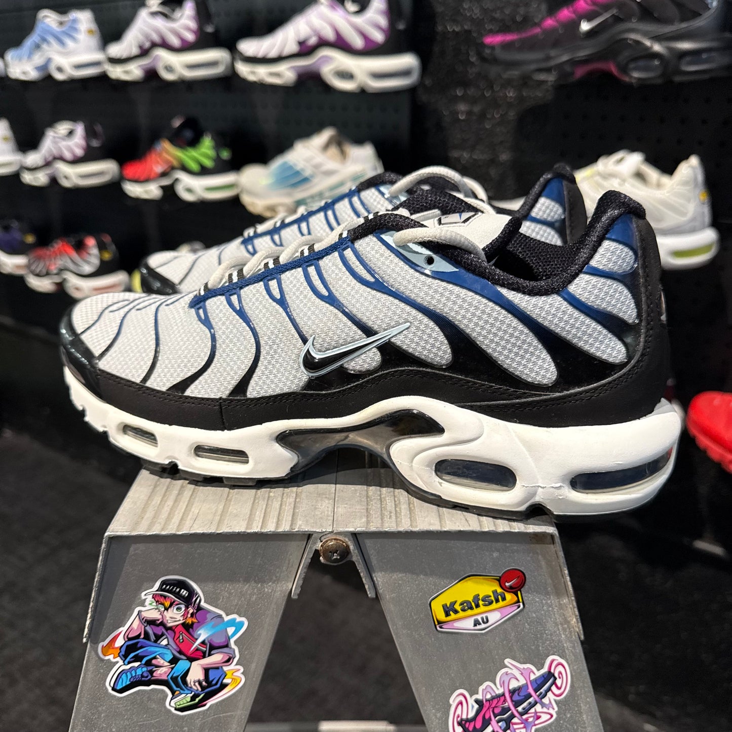 Nike Air Max Plus TN 'Pure Platinum Court Blue' (Brand New)