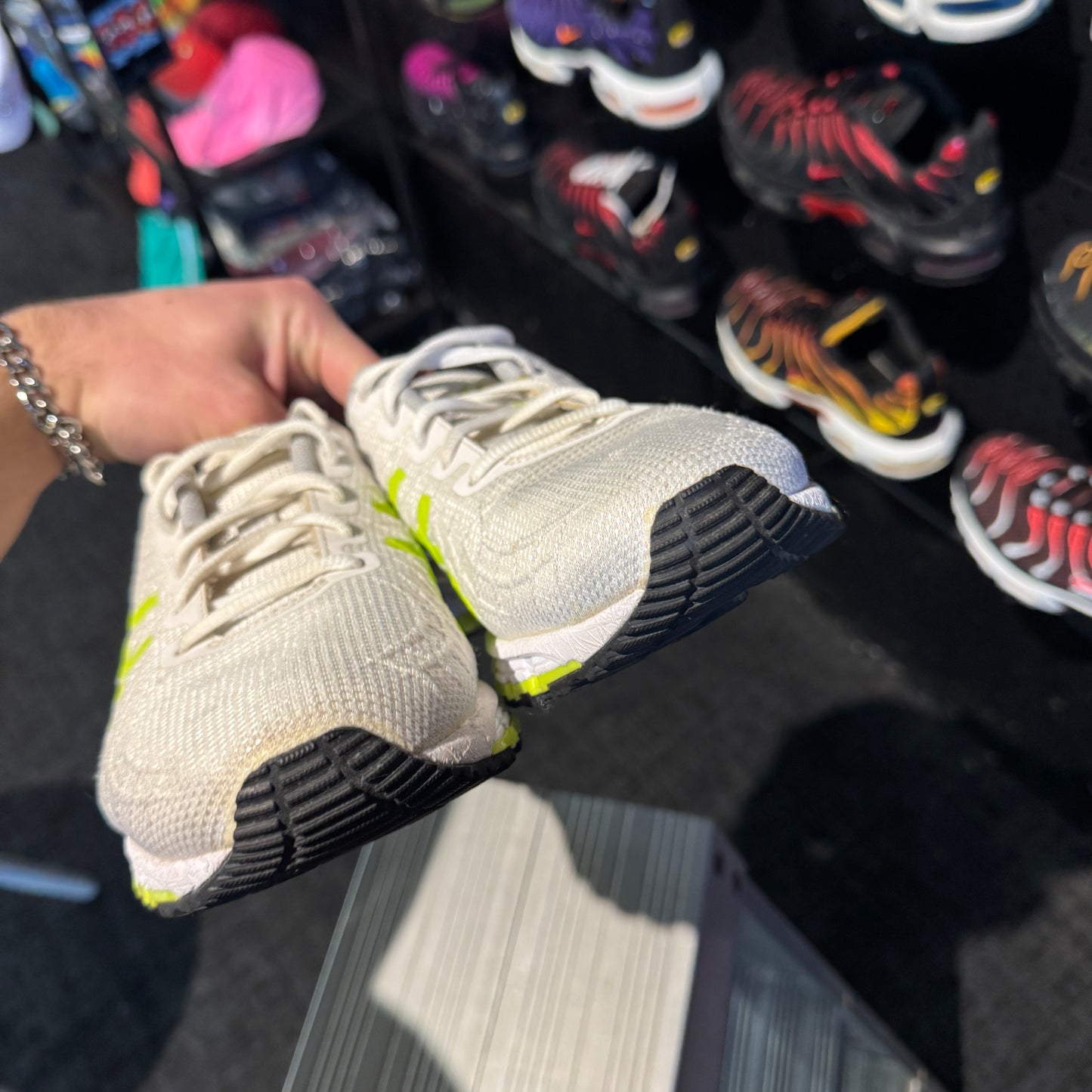 Asics Gel Quantum 180 4 'White Flash Yellow' (Second hand)
