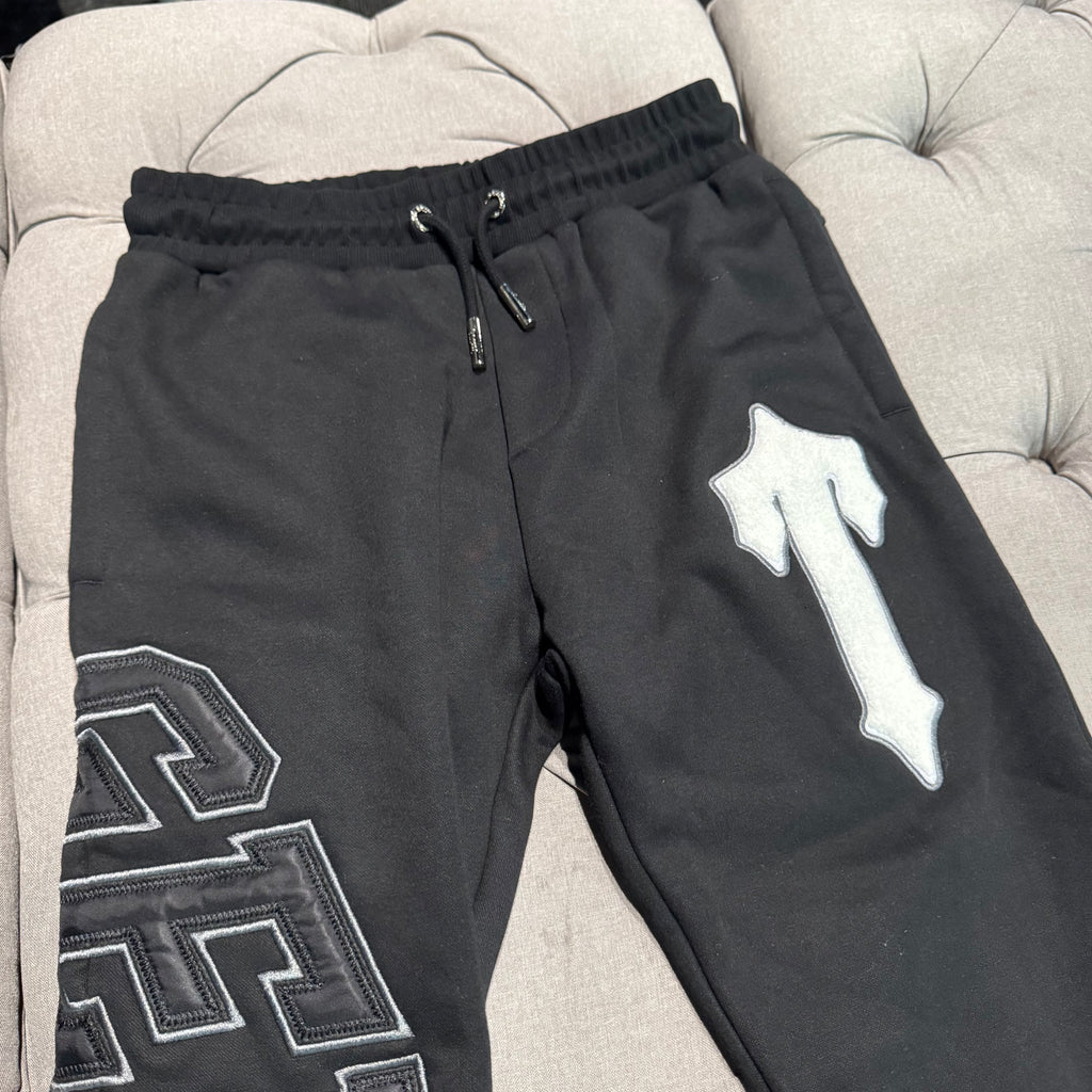 Geedup X Trapstar Team Logo Iron Gate Logo Track Pants 'Black' (Second hand)