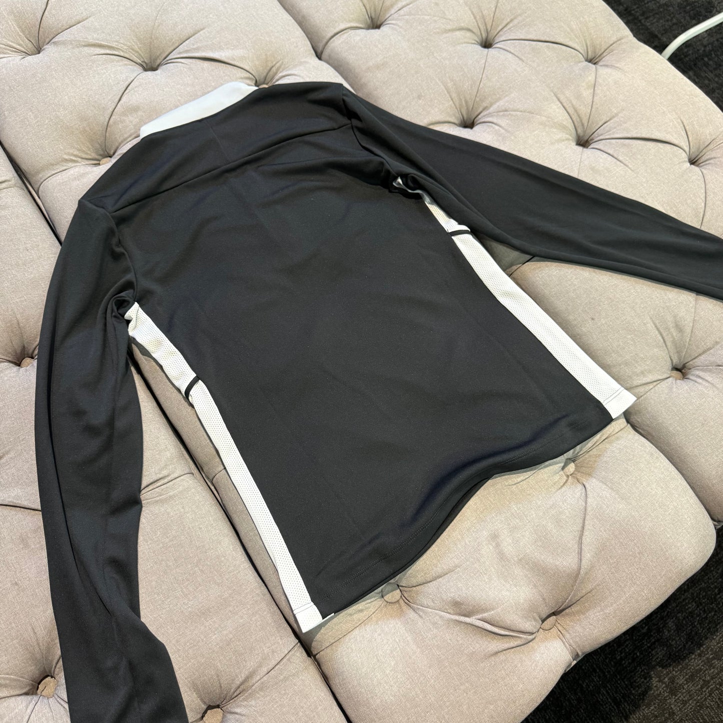Nike Drifit Quarter-zip 'Black Grey' (Second hand)