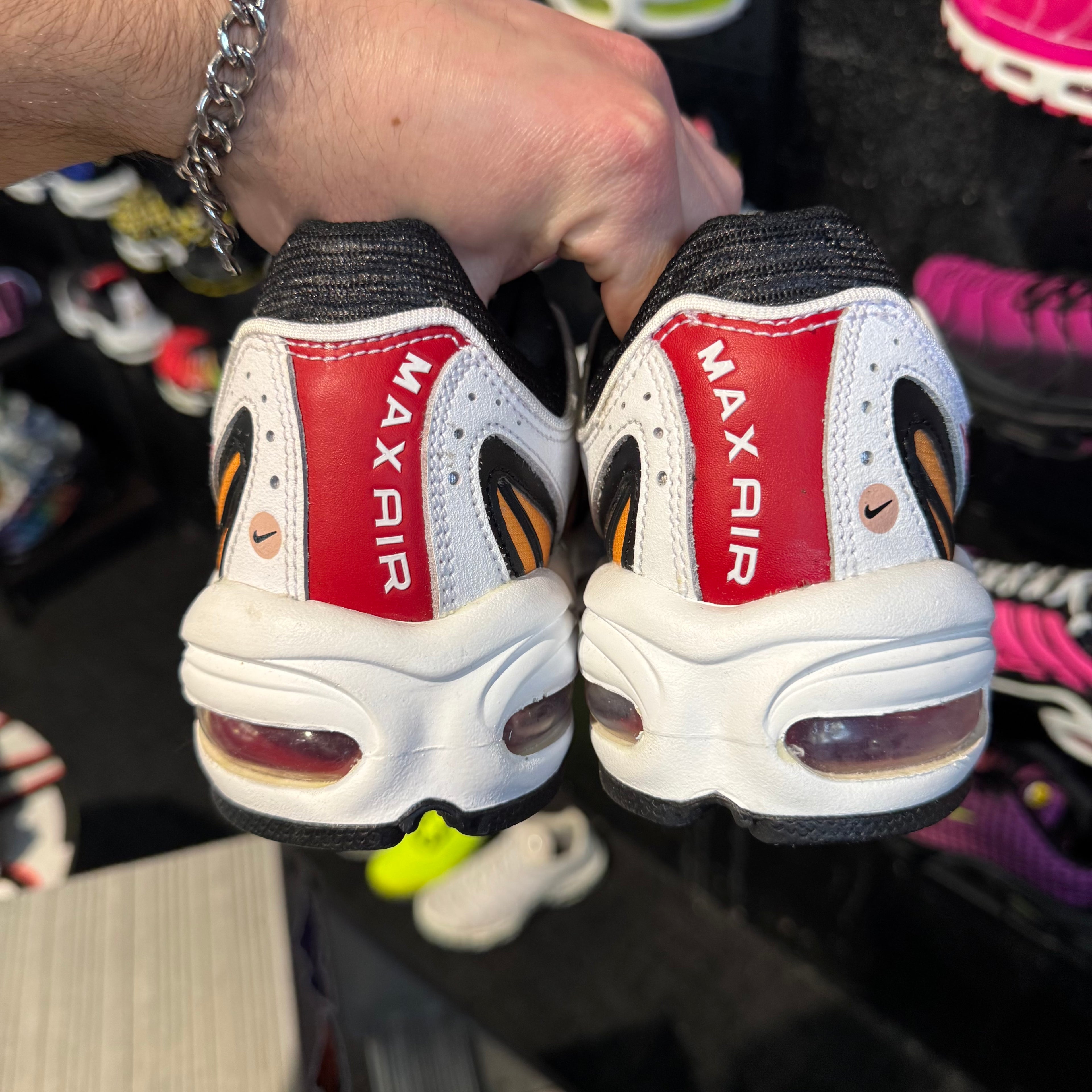 Nike Air Max Tailwind 4 'White Coral Stardust Red' (Brand New)