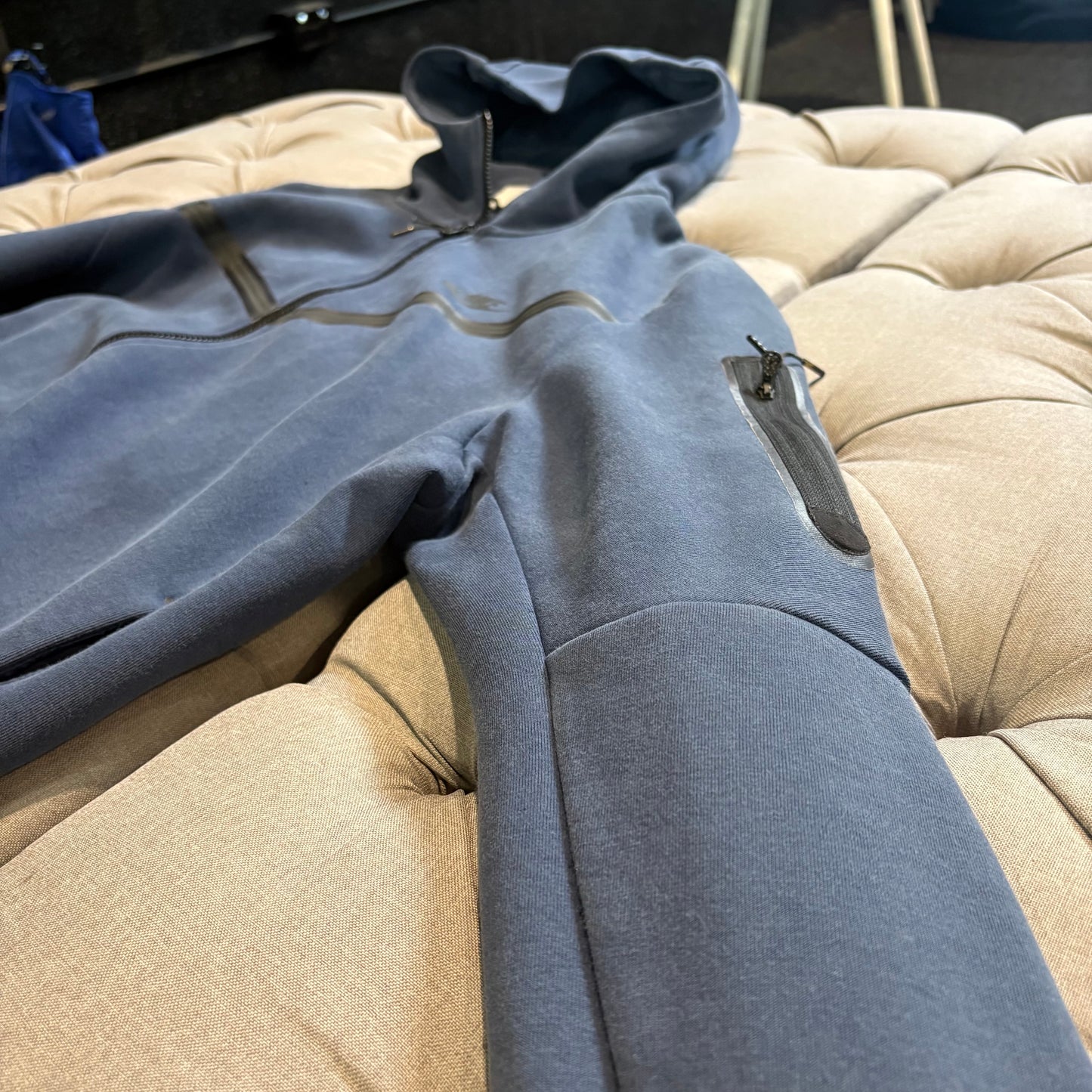 Nike Tech Fleece Jacket 'Navy' (Second hand)