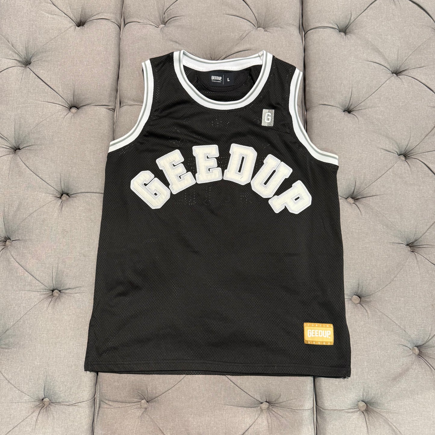 Geedup 10 Years In The Field Jersey 'Black White' (Second hand)