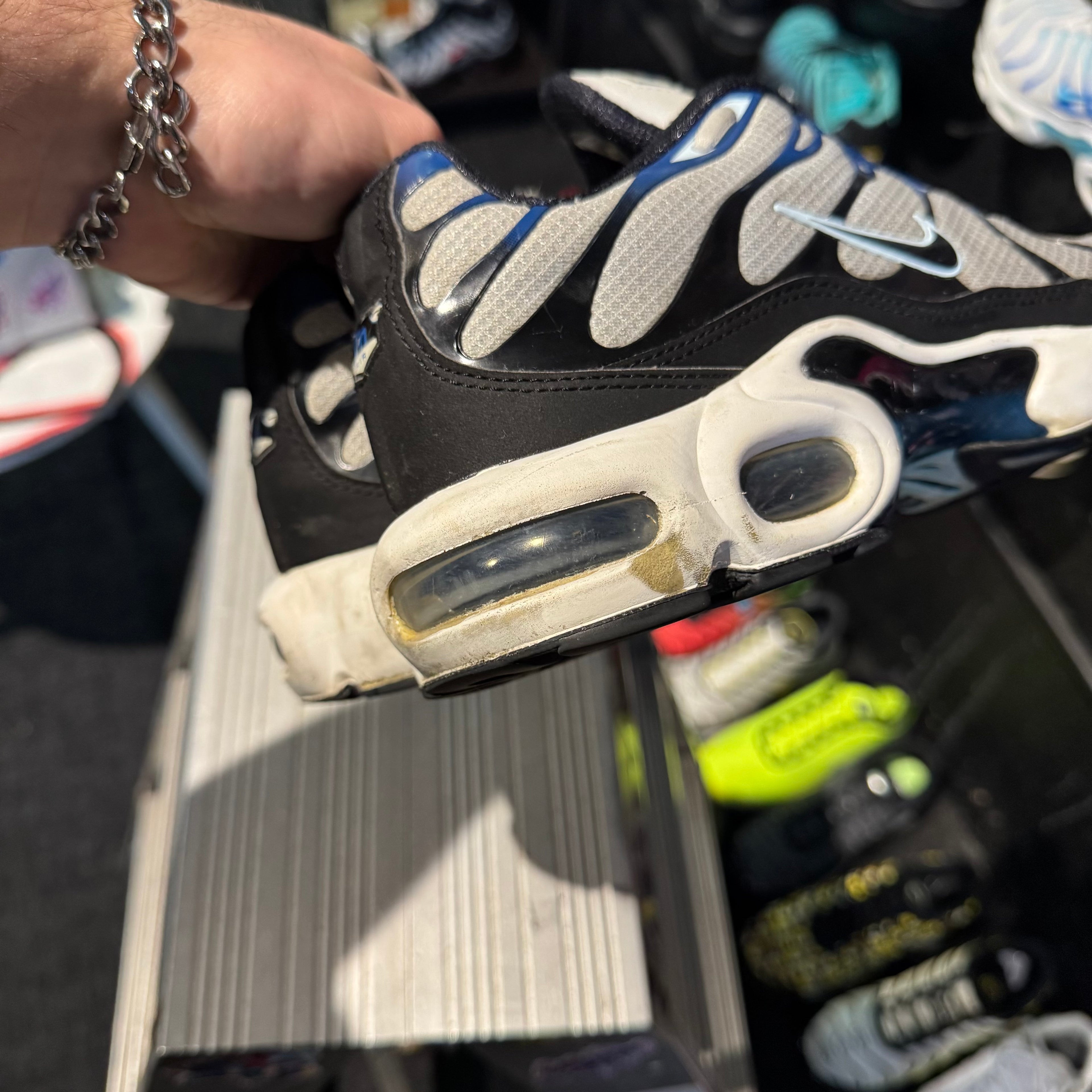Nike Air Max Plus TN 'Pure Platinum Court Blue' (Second hand)
