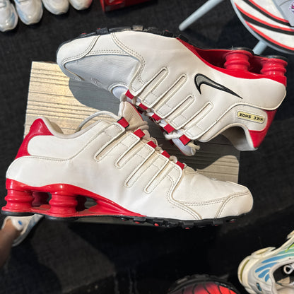 Nike Shox NZ 'White University Red' (Second hand)
