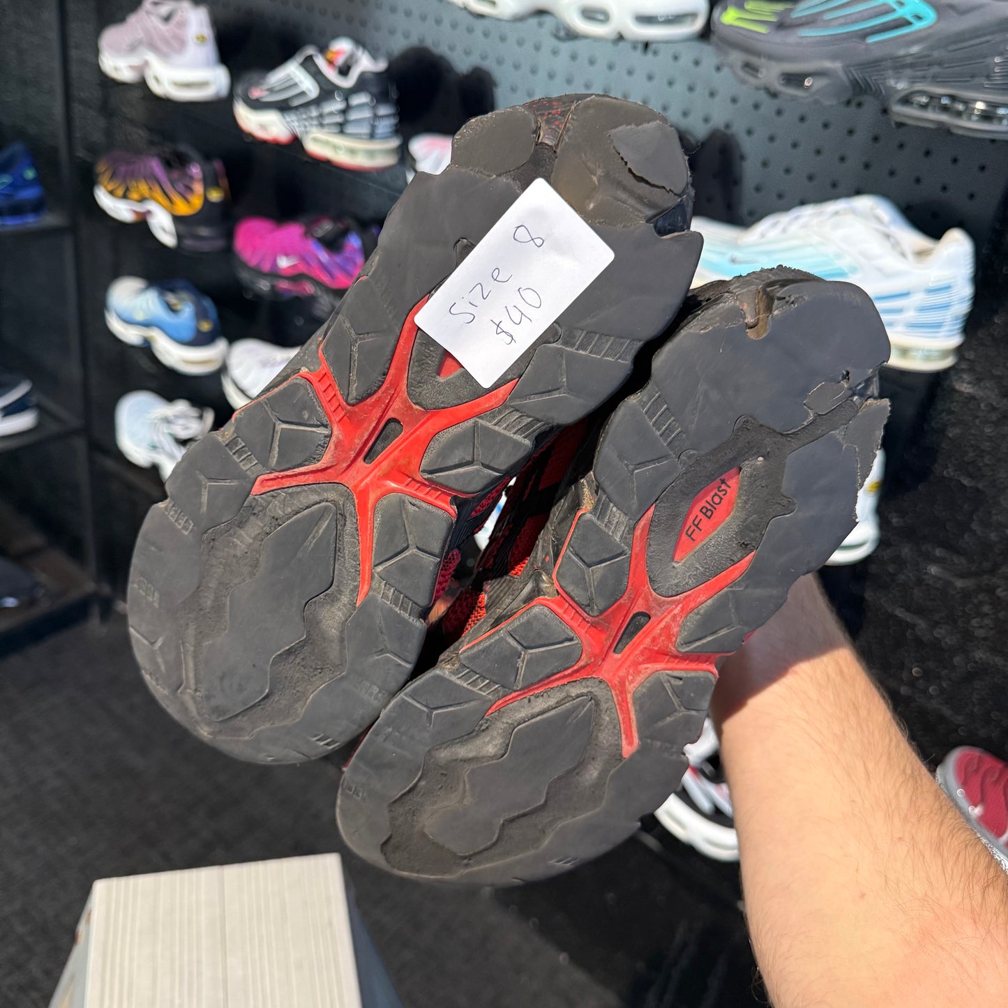Asics Gel-Quantum 360 7 Knit Classic Red/Black (Second hand)