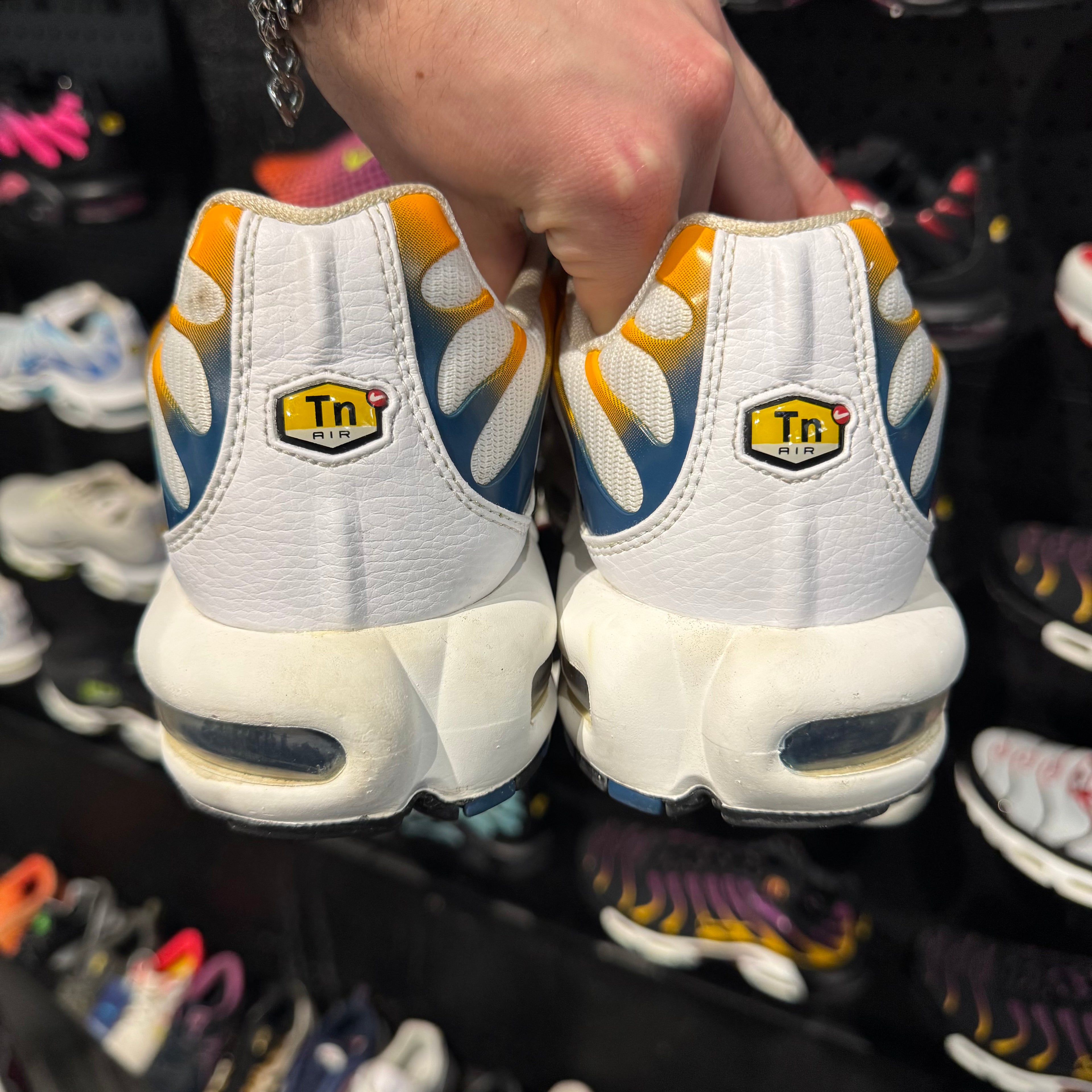Nike Air Max Plus TN 'White Kumquat Marina Blue Hiking' (Second hand)