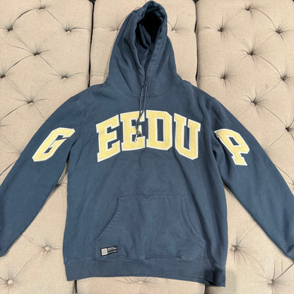 Geedup Team Logo Hoodie 'Blue Cream' (Second hand)