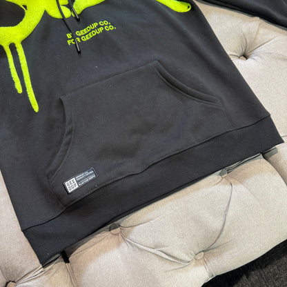 Geedup Handstyle Hoodie 'Black Volt' (Second hand)