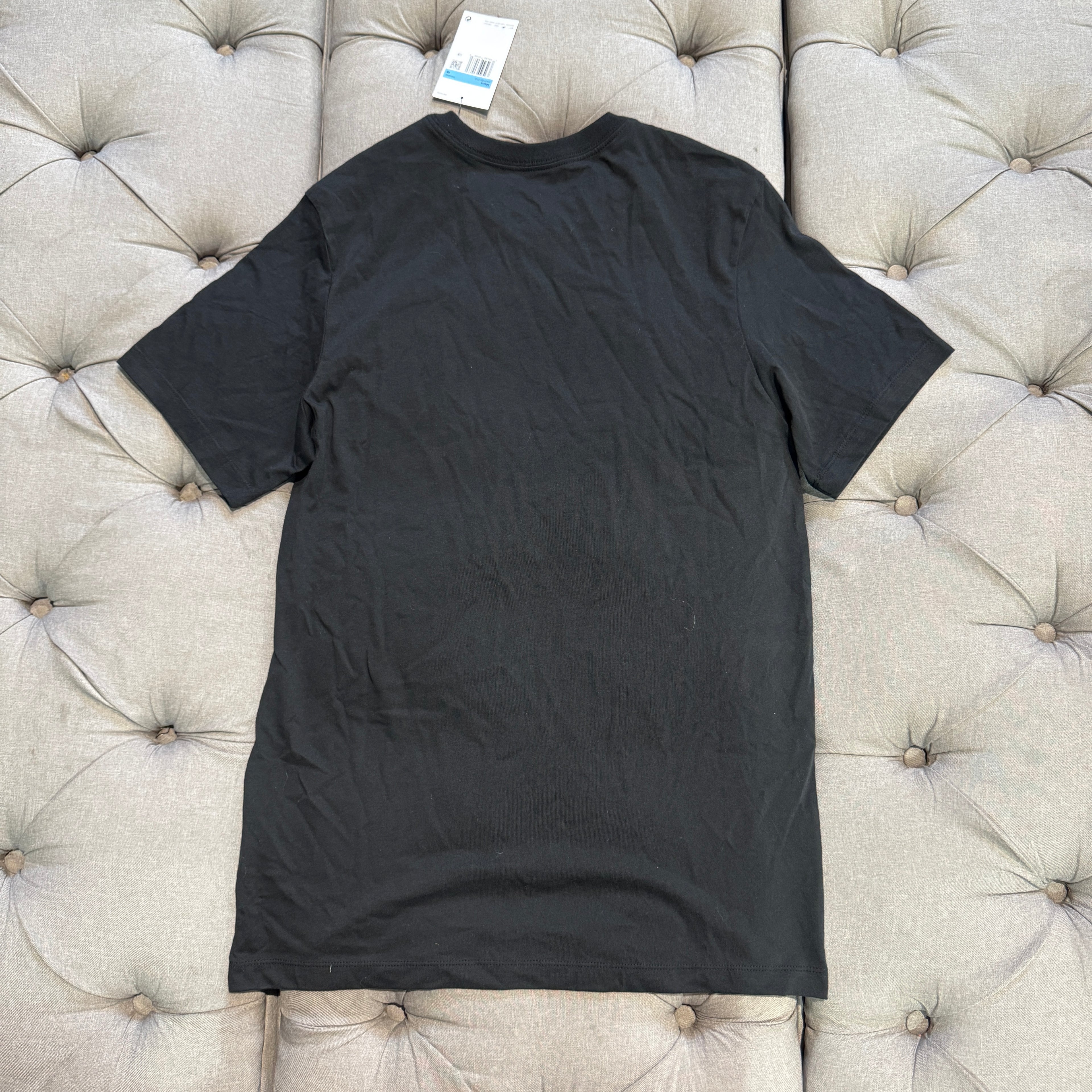 Nike Just Do It Banner T-Shirt 'Black Orange' (Brand New)