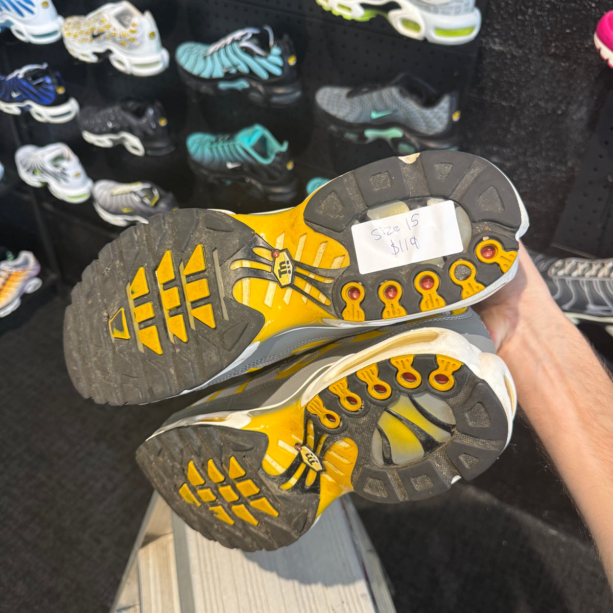 Nike Air Max Plus TN 'Particle Grey Dark Sulfur' (Second hand)