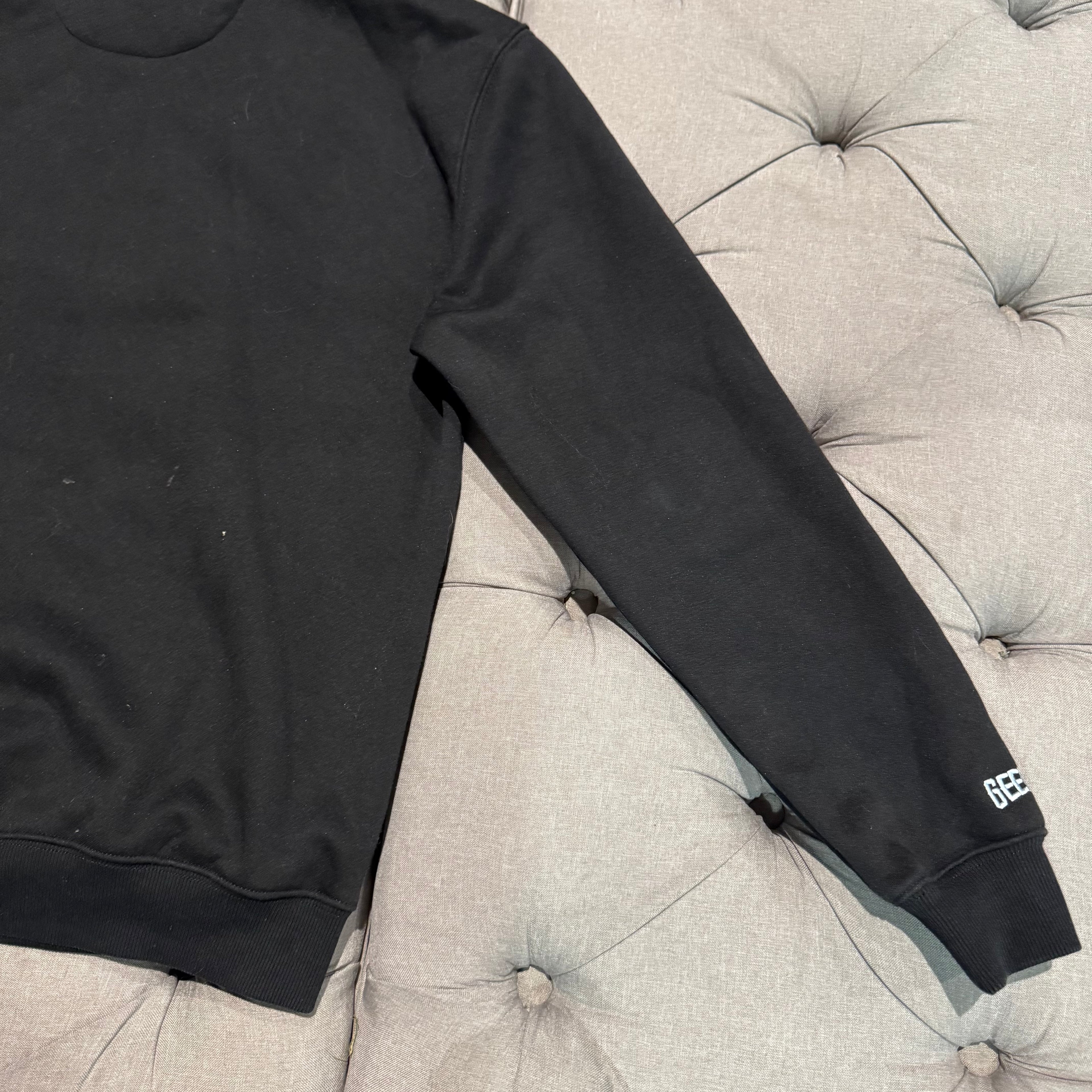 Geedup Handstyle Hoodie 'Black Baby Blue' (Second hand)