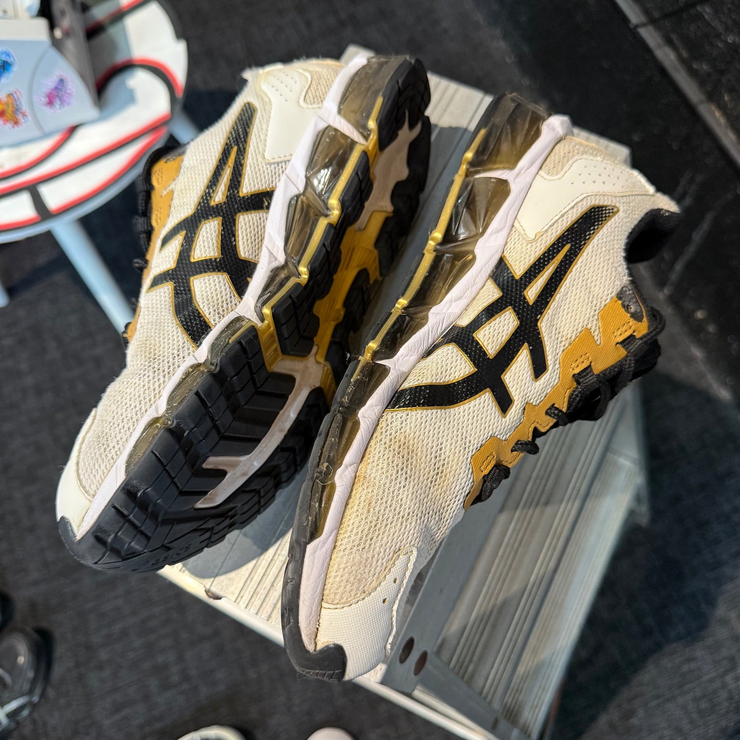 Asics Gel-Quantum 360 6 'White Black Gold' (Second hand)