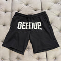 Geedup City Logo Shorts 'Black' (Second hand)