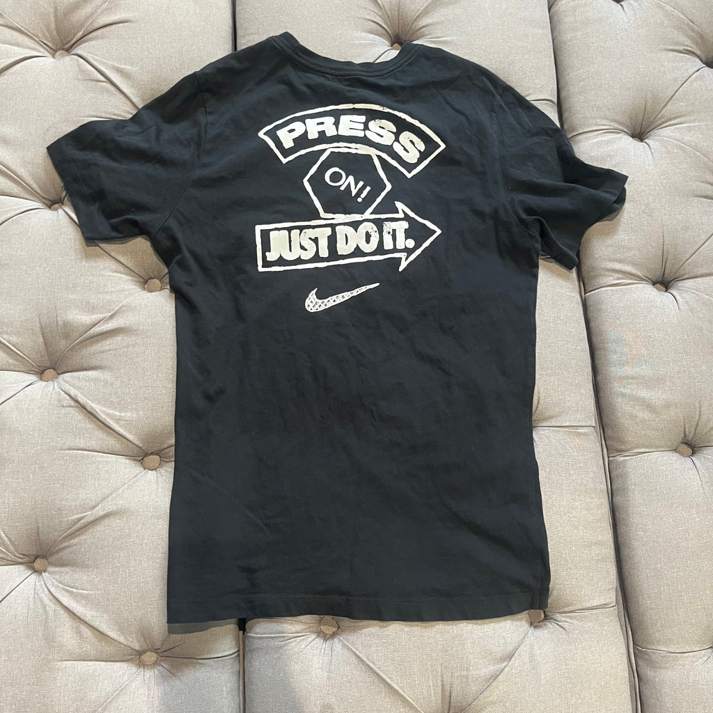 Nike Press On Just Do It T-Shirt 'Black' (Second hand)