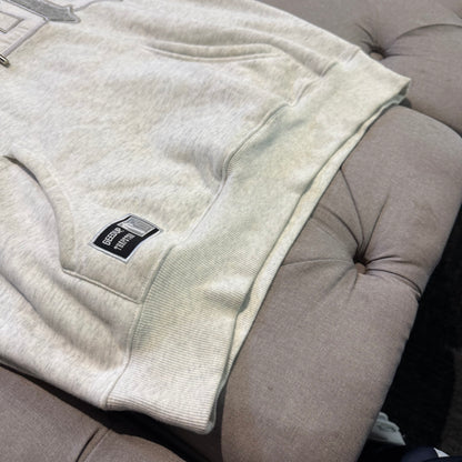 Geedup X Trapstar Team Logo x Irongate T Hoodie 'White Marle Grey' (Second hand)