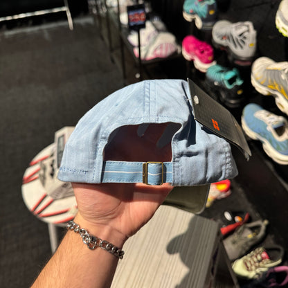 Nike Dri-Fit Box Logo Swoosh 'Divers Blue' Cap (2002) (Brand New)