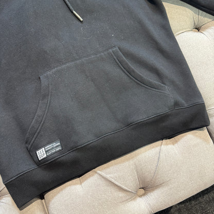 Geedup Hood Logo Hoodie 'Black White' (Second hand)