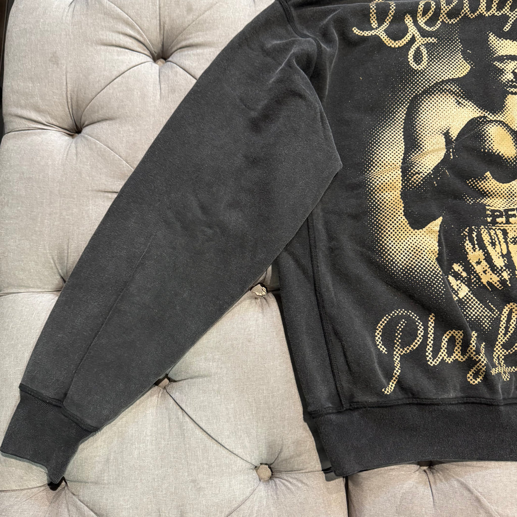 Geedup PFK Boxer Crewneck 'Washed Black' (Second hand)