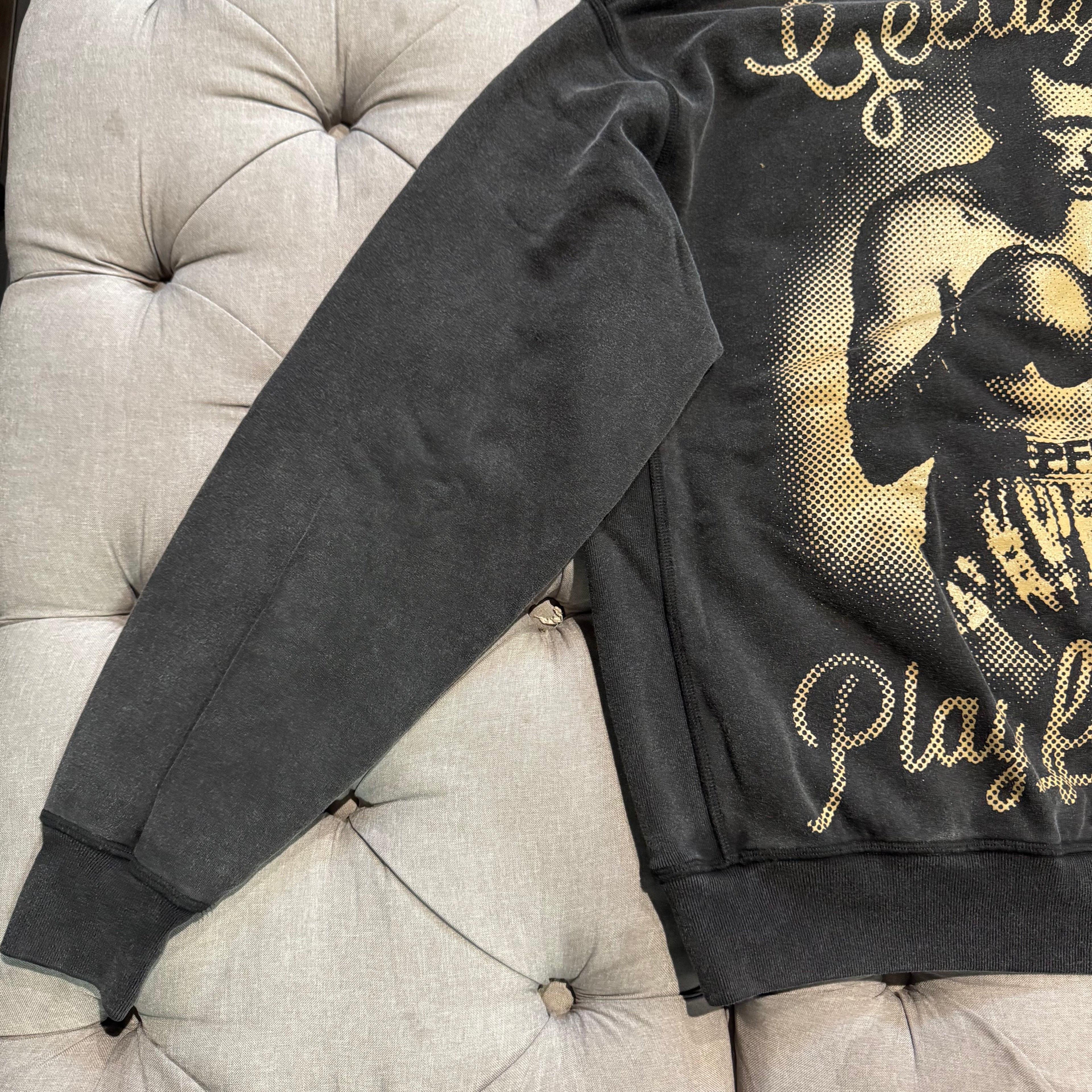 Geedup PFK Boxer Crewneck 'Washed Black' (Second hand)