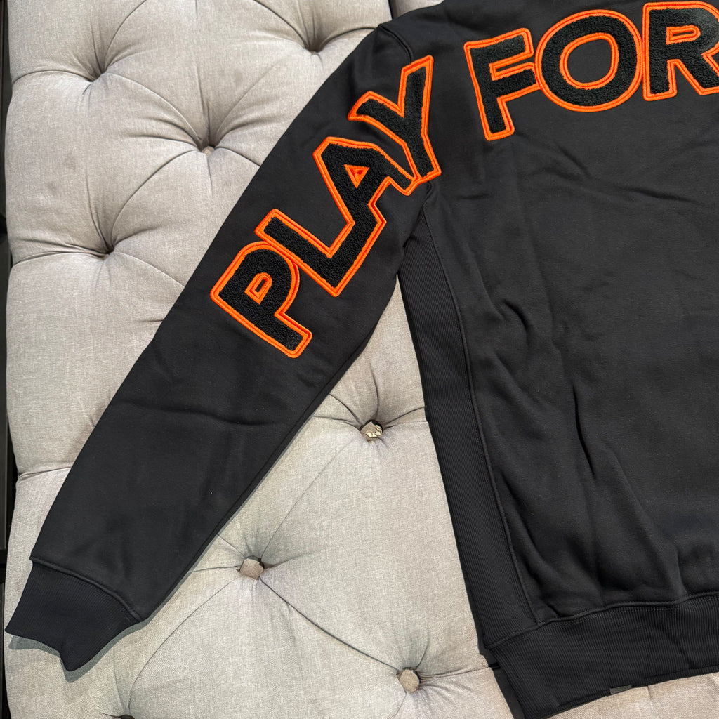 Geedup Play For Keeps Hoodie 'Black Orange Black' (Brand New)