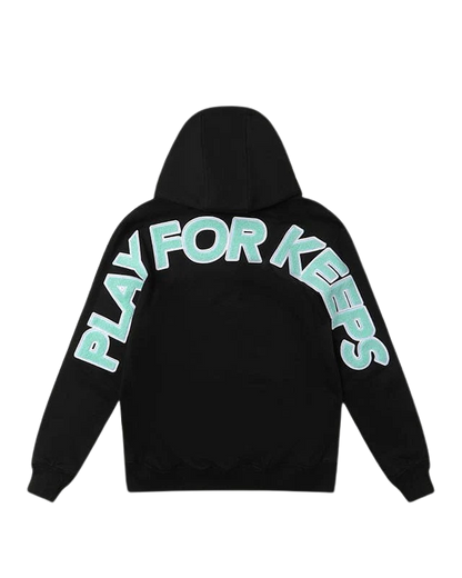 Geedup Play For Keeps Hoodie 'Black/Teal'