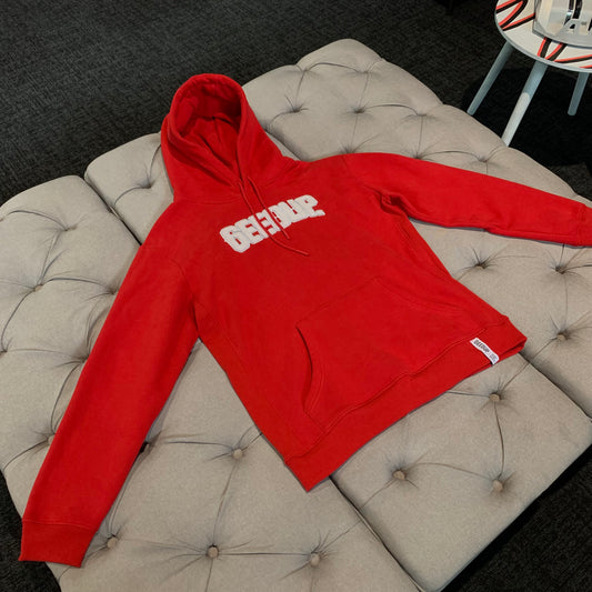 Geedup Play For Keeps Hoodie 'Red/White' (Second hand)