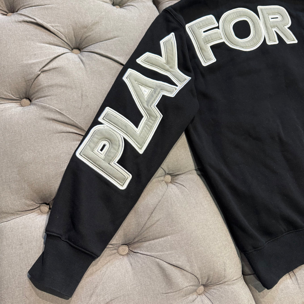 Geedup Play For Keeps Hoodie 'Black White Grey' (Second hand)