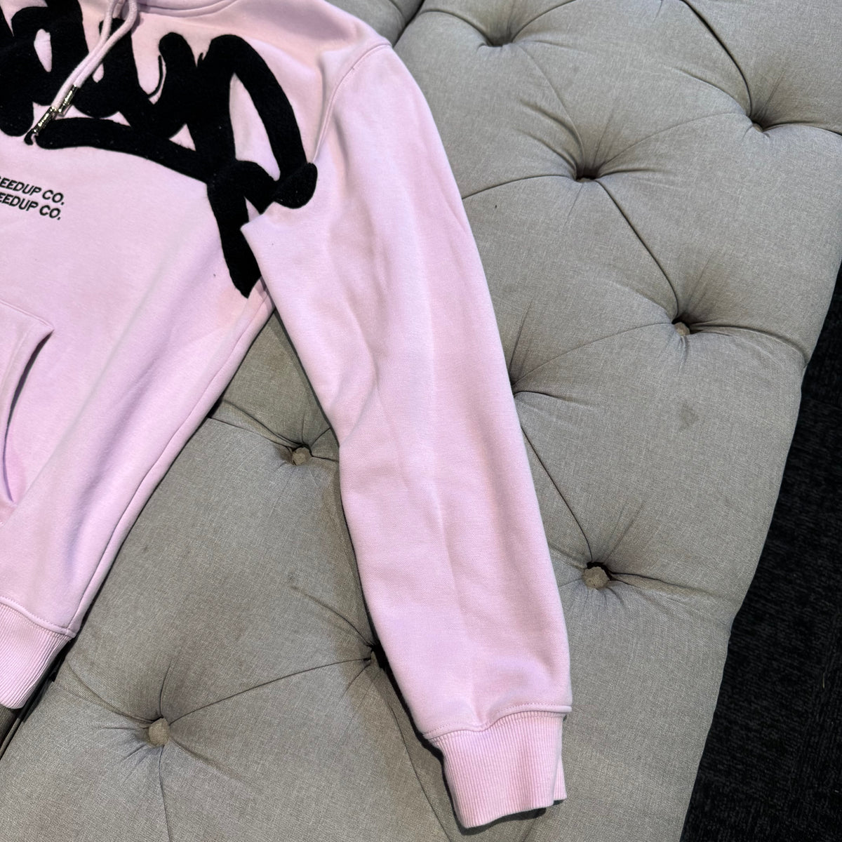 Geedup Handstyle Hoodie 'Lavender Black' (Second hand)