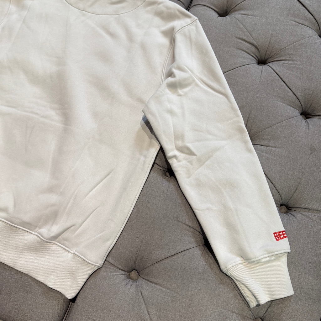 Geedup G Logo Handstyle Hoodie 'Grey Red' (Brand New)