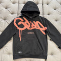 Geedup Handstyle Hoodie 'Black Peach' (Second hand)