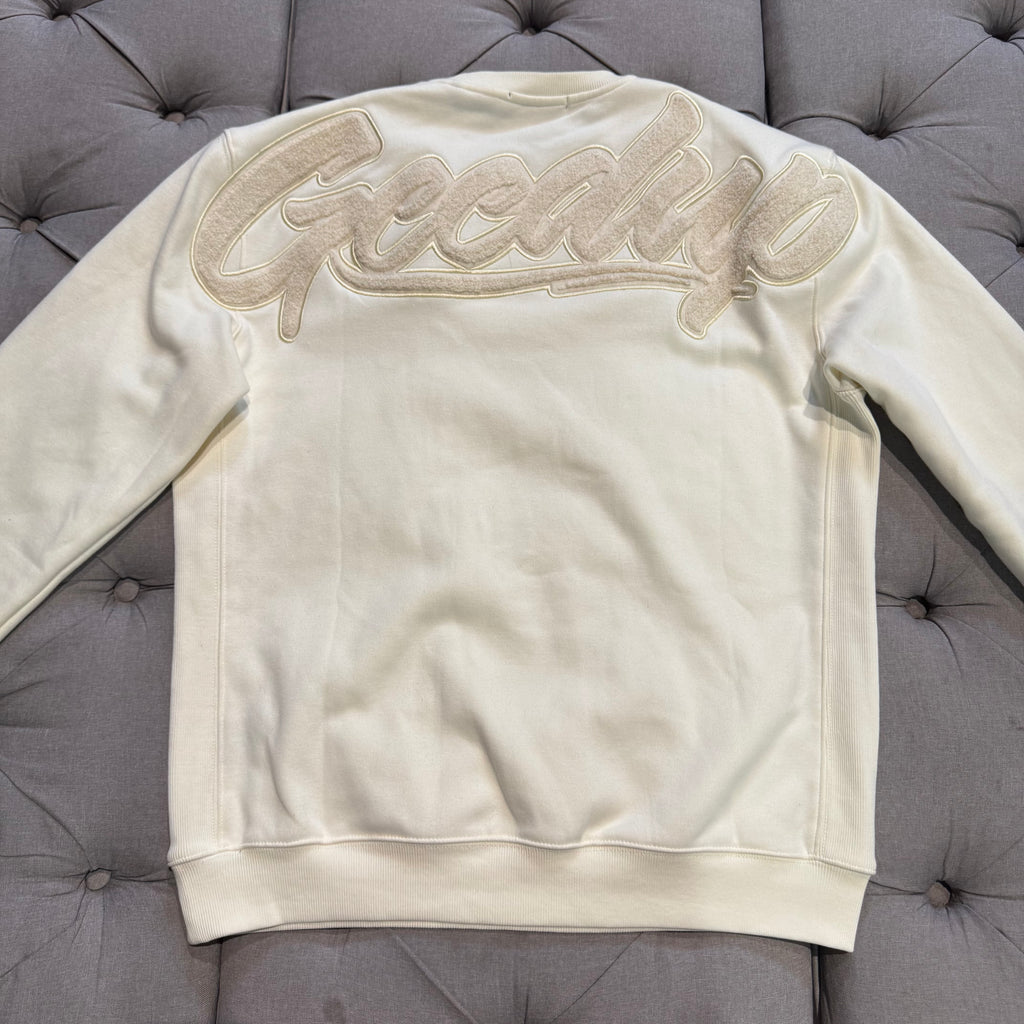 Geedup OS Script Crewneck 'Cream' (Second hand)