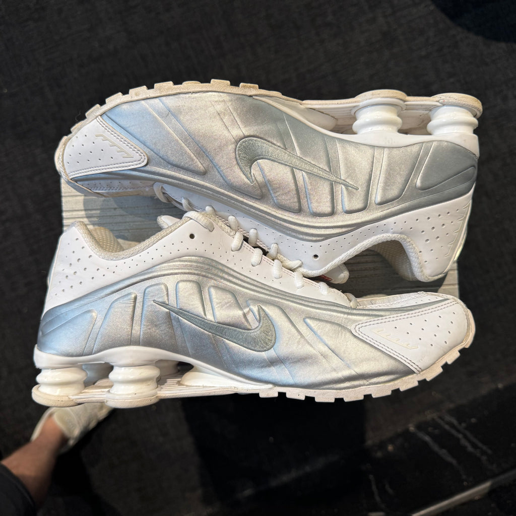 Nike Shox R4 'White Silver' (Second hand)