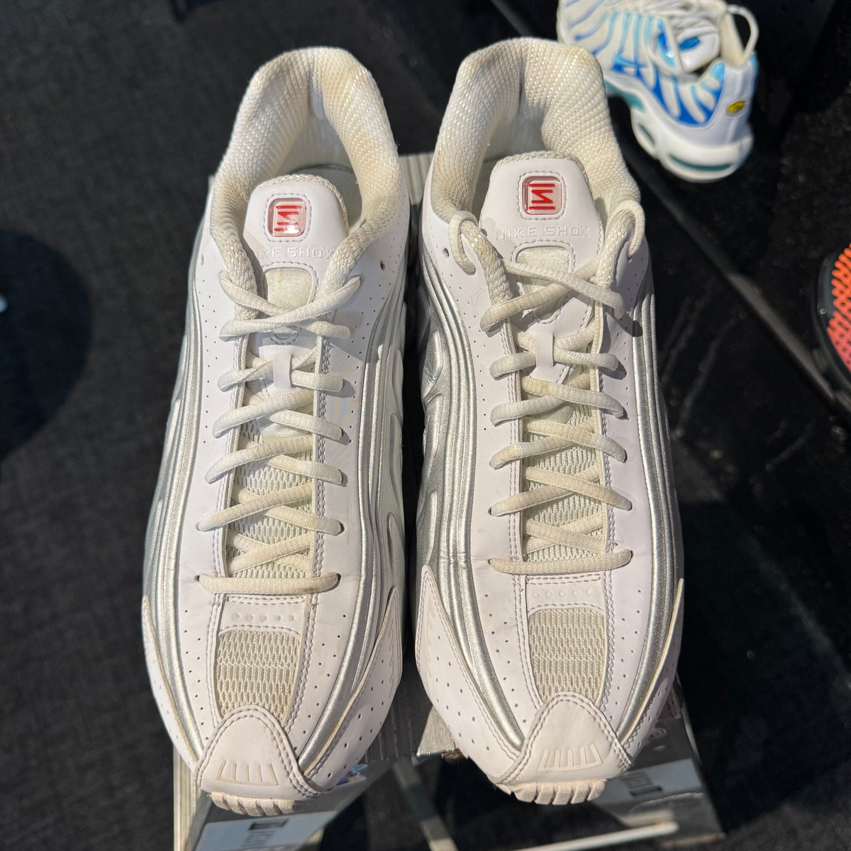Nike Shox R4 'White Silver' (Second hand)