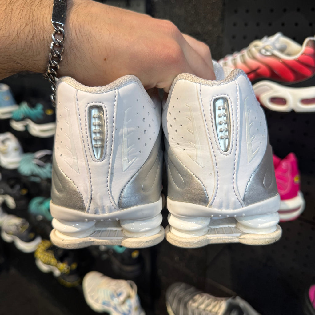 Nike Shox R4 'White Silver' (Second hand)