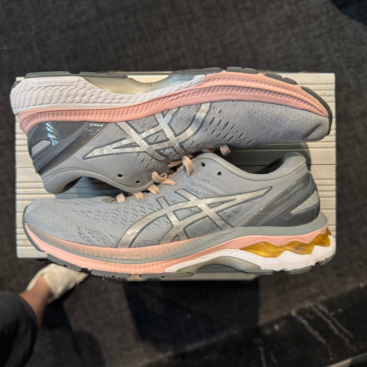 Asics Gel Kayano 27 'Sheet Rock Pure Silver' (Second hand)