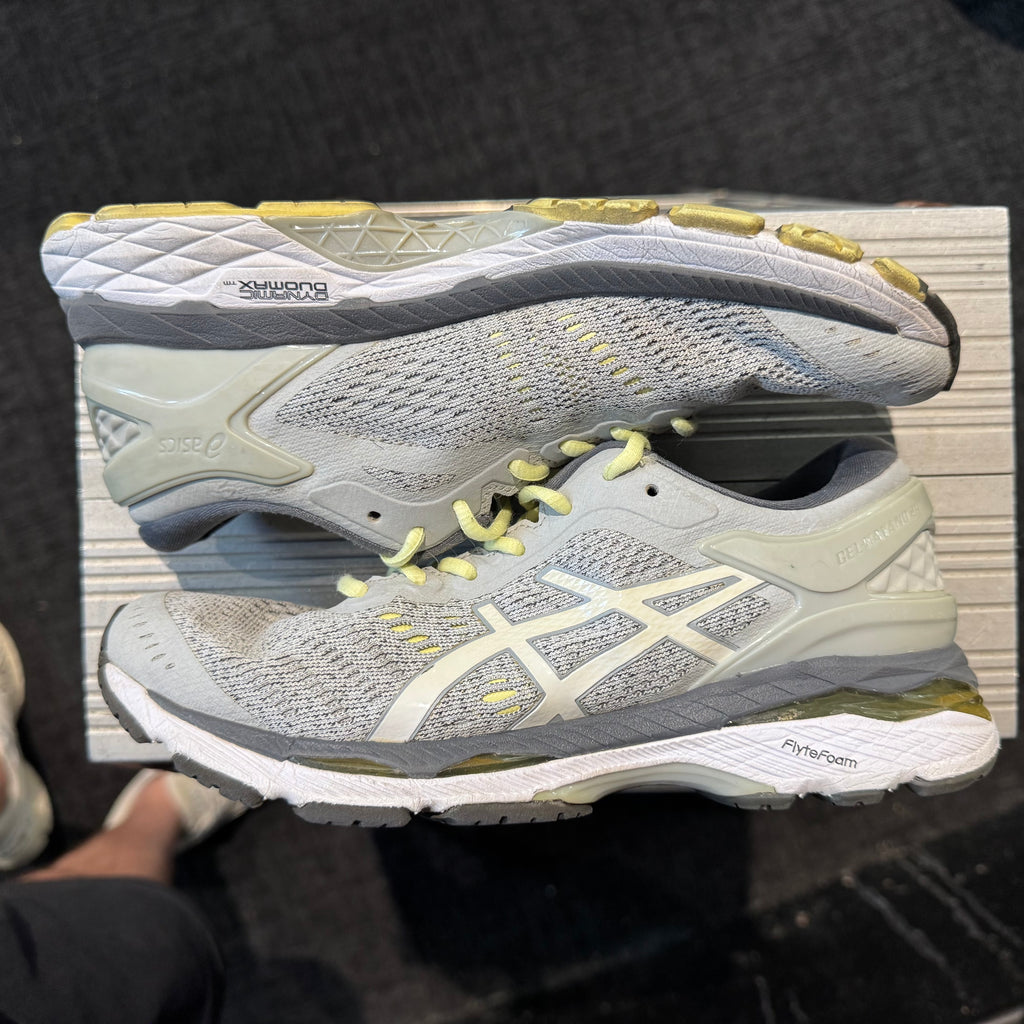 Asics Gel Kayano 24 'Glacier Grey White Carbon' (Second hand)