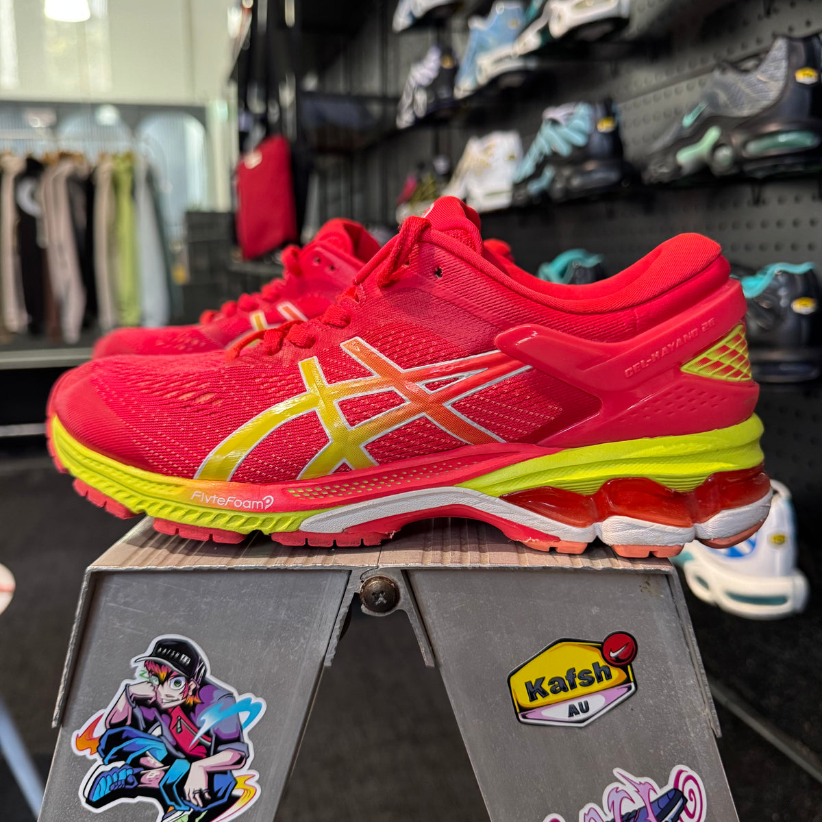Asics Gel Kayano 26 'Laser Pink Sour Yuzu' (Second hand)